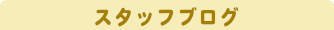 スタッフブログ